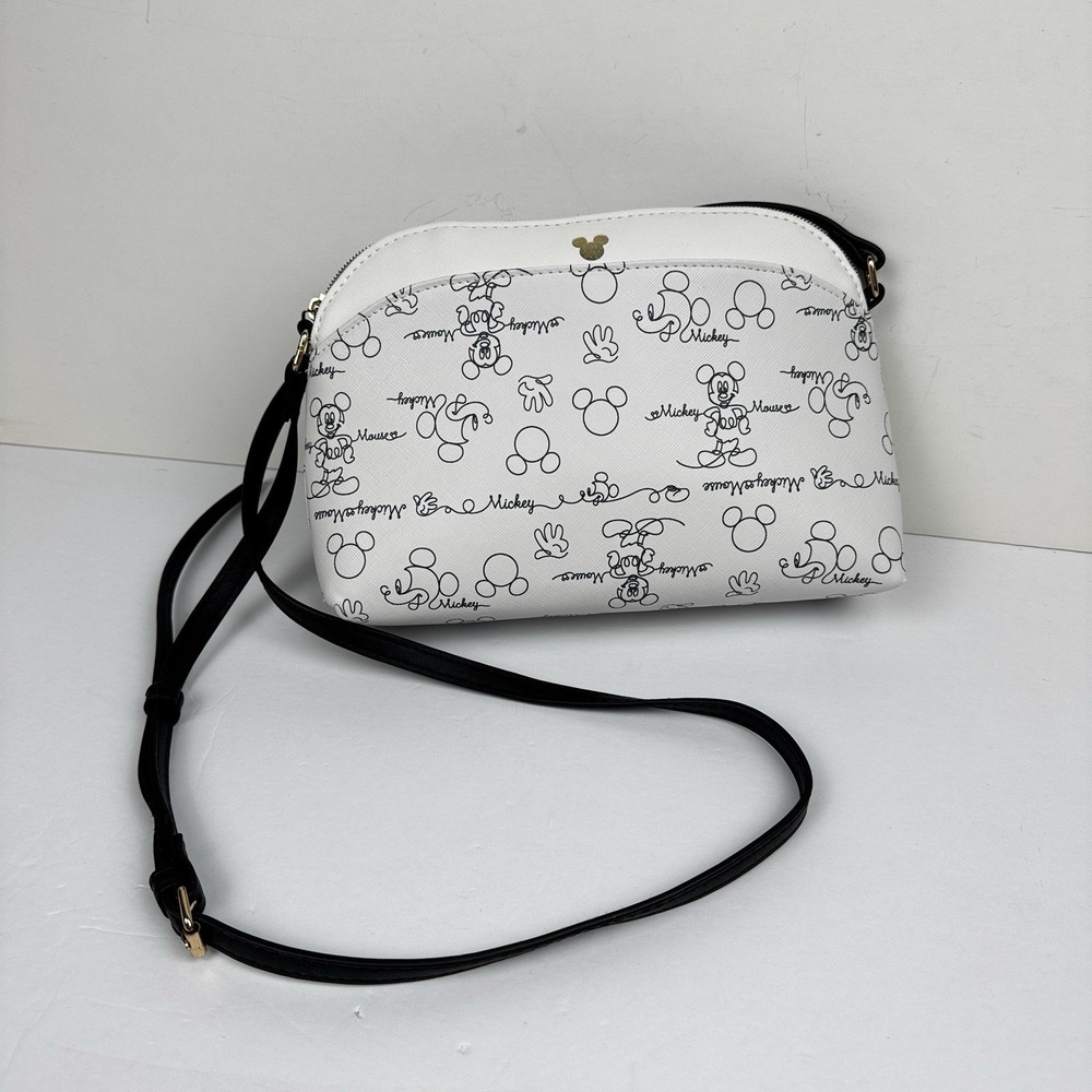 Disney Bioworld Mickey Mouse Graffiti Sketch Crossbody Bag Purse - Pristine!‎